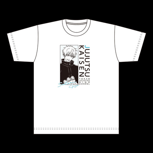 『呪術廻戦』5周年 描き下ろしTシャツ GiGOコラボ2026ver./五条悟