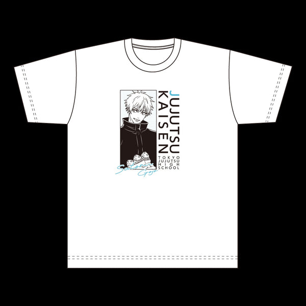『呪術廻戦』5周年 描き下ろしTシャツ GiGOコラボ2026ver./五条悟