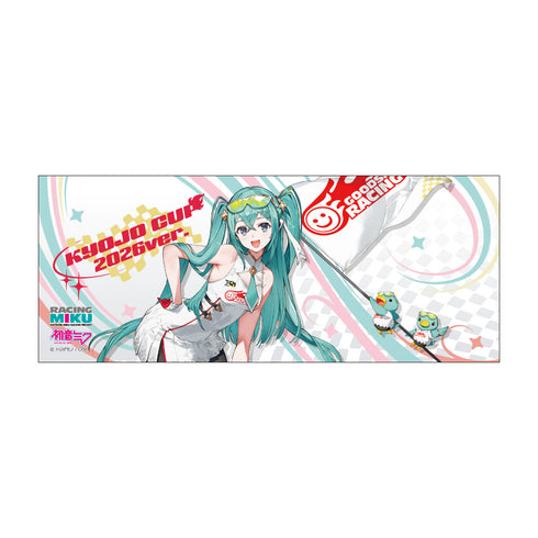 『レーシングミク KYOJO 2026Ver.』初音ミク フェイスタオル