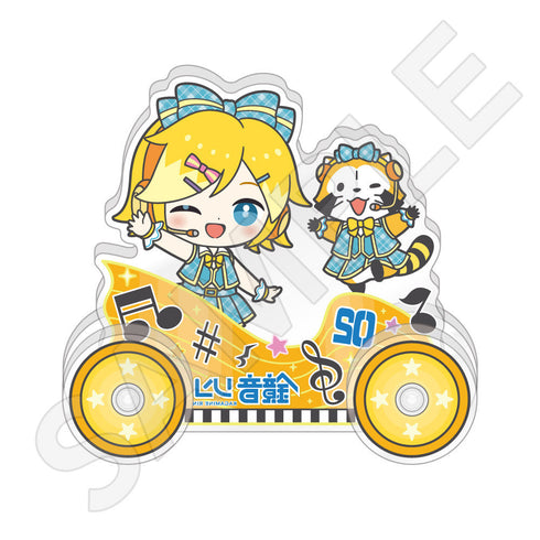 《初音未来×拉斯卡尔 2026》矿车风格亚克力立牌 / 镜音铃