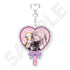 "Hatsune Miku × Rascal 2026" Fan-Shaped Acrylic Keychain / Megurine Luka