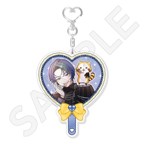"Hatsune Miku × Rascal 2026" Fan-Shaped Acrylic Keychain / KAITO