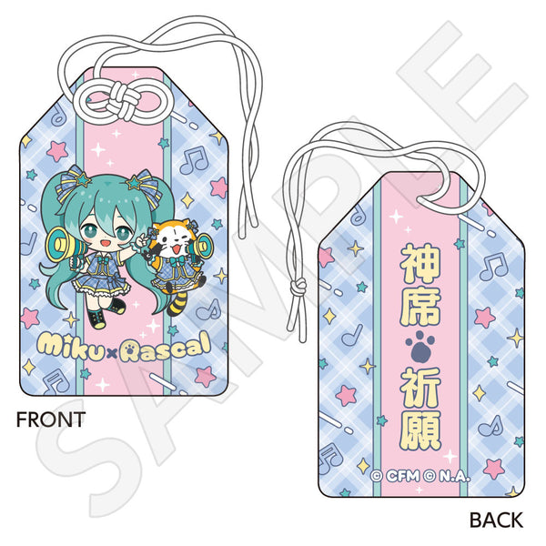 "Hatsune Miku × Rascal 2026" Amulet-Style Charm
