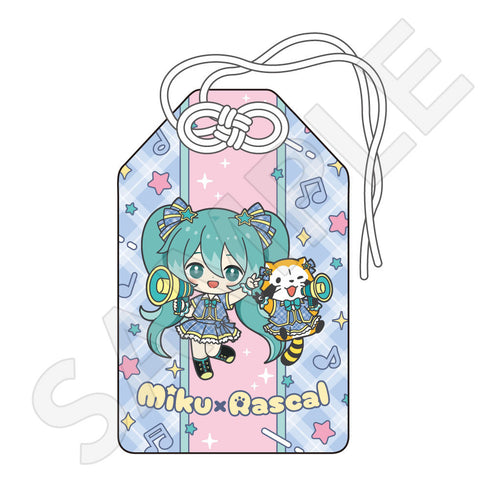 "Hatsune Miku × Rascal 2026" Amulet-Style Charm