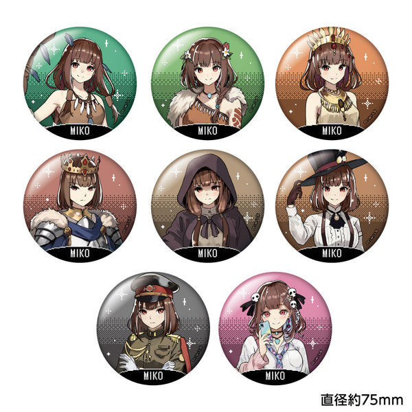 『カミとミコ』トレーディングおっきめホログラム缶バッジ【BOX】