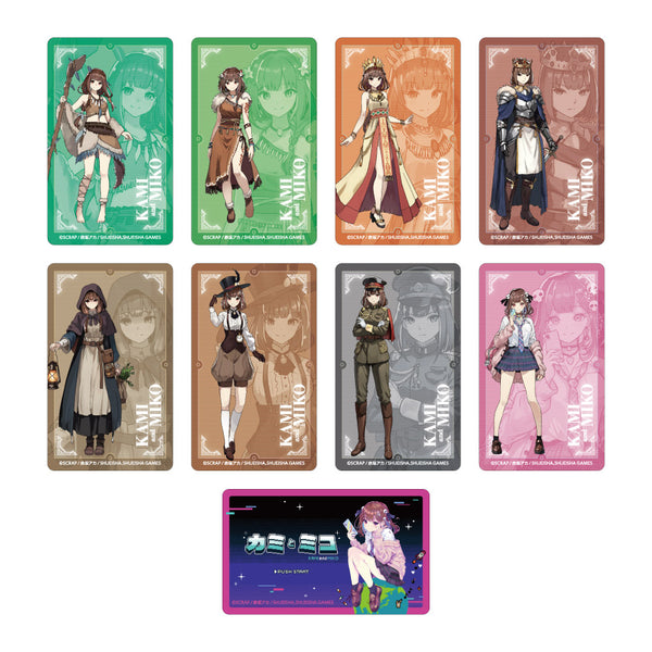 『カミとミコ』トレーディングクリアカード【BOX】