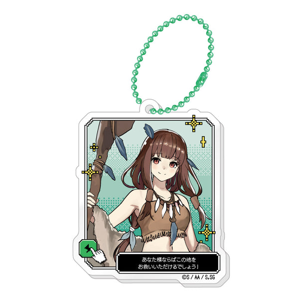 "Kami and Miko" Acrylic Keychain / 1