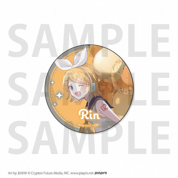 『初音ミク』Happy 16th Birthday-Dear Creators- Surprise Party 缶バッジ 鏡音リン