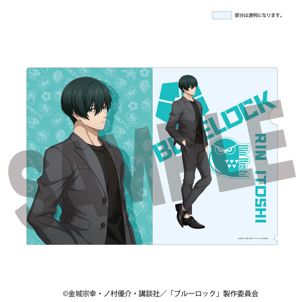 『ブルーロック』描き下ろしクリアファイル 【ラウンドワン】糸師凛