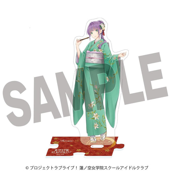 『ラブライブ!蓮ノ空女学院スクールアイドルクラブ』加賀友禅描き下ろしアクリルスタンド 乙宗梢【石川県】