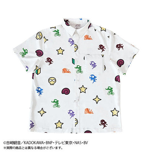 『ケロロ軍曹』総柄シャツ【Lサイズ】