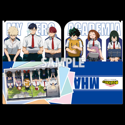 『僕のヒーローアカデミア』見開きクリアファイル HEROES NAP