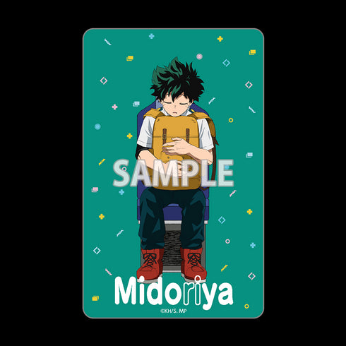 『僕のヒーローアカデミア』ICカードステッカー HEROES NAP (緑谷出久)