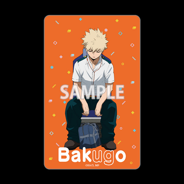 『僕のヒーローアカデミア』ICカードステッカー HEROES NAP (爆豪勝己)