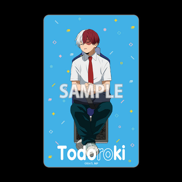 『僕のヒーローアカデミア』ICカードステッカー HEROES NAP (轟焦凍)