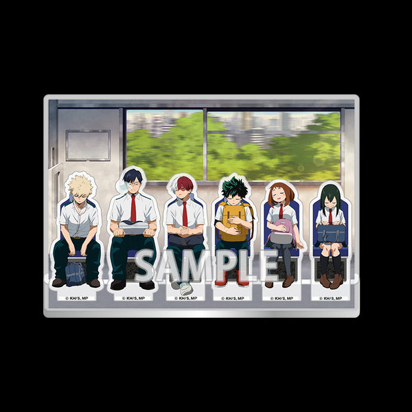 『僕のヒーローアカデミア』アクリルジオラマスタンド HEROES NAP