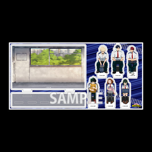 『僕のヒーローアカデミア』アクリルジオラマスタンド HEROES NAP