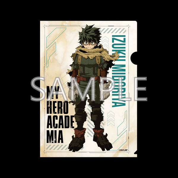 『僕のヒーローアカデミア』クリアファイル 緑谷出久