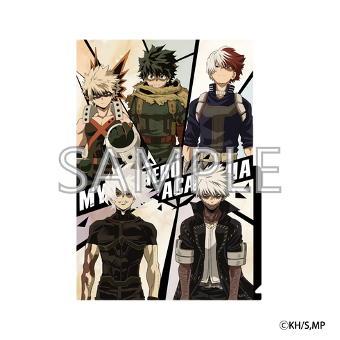 『僕のヒーローアカデミア』インデックス付きクリアファイル