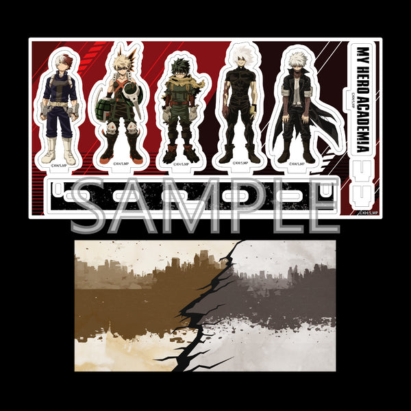 『僕のヒーローアカデミア』アクリルジオラマスタンド