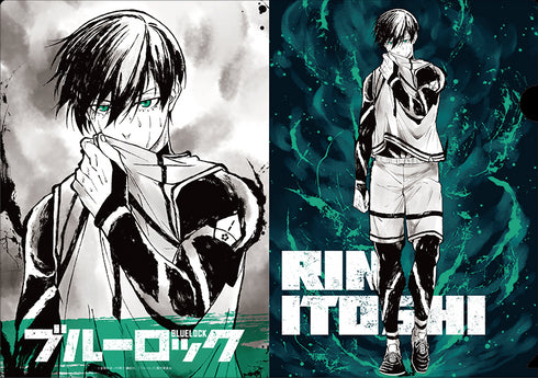 『ブルーロック』クリアファイル 水墨画 (糸師凛)