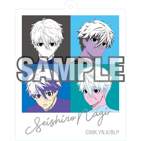 『ブルーロック』アクリルキーホルダー ポップアート (凪誠士郎)