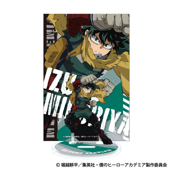 『僕のヒーローアカデミア』 背景ポストカード付アクリルスタンド (緑谷出久)