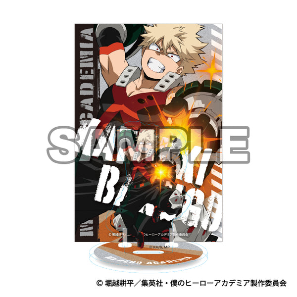 『僕のヒーローアカデミア』 背景ポストカード付アクリルスタンド (爆豪勝己)