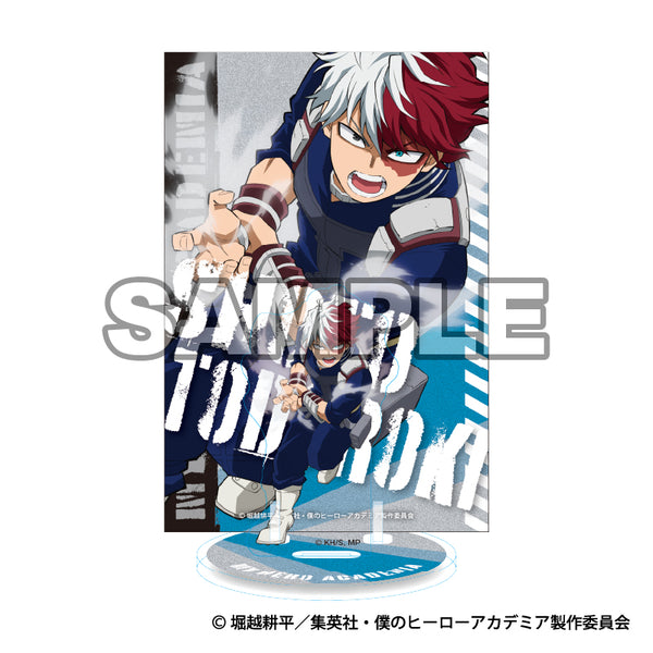 『僕のヒーローアカデミア』 背景ポストカード付アクリルスタンド (轟焦凍)