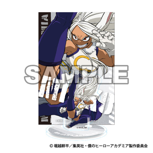 『僕のヒーローアカデミア』 背景ポストカード付アクリルスタンド (ミルコ)