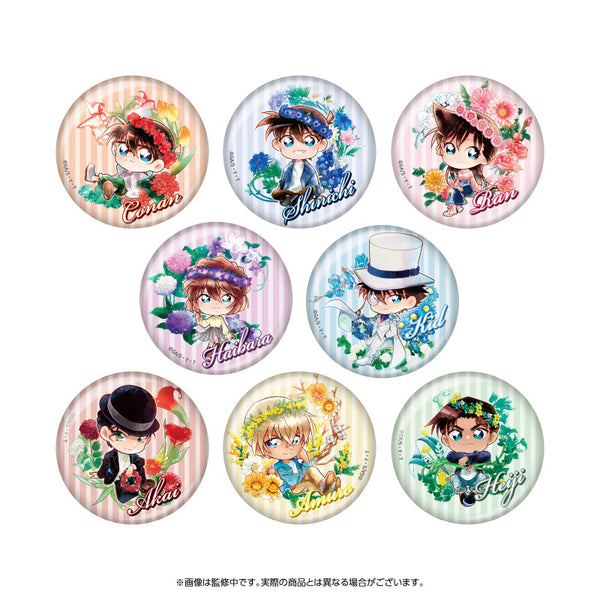 『名探偵コナン』トレーディング缶バッジ デフォルメ 花冠-flow in the wind-【BOX】【202512再販】