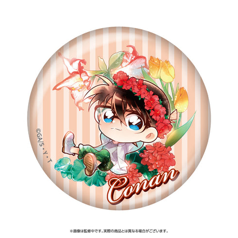 『名探偵コナン』トレーディング缶バッジ デフォルメ 花冠-flow in the wind-【BOX】【202512再販】