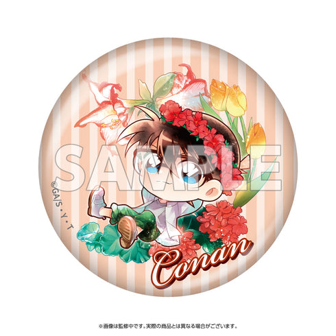 『名探偵コナン』トレーディング缶バッジ デフォルメ 花冠-flow in the wind-【BOX】【202512再販】