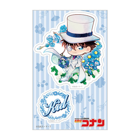 『名探偵コナン』クリアステッカー デフォルメ 花冠-flow in the wind-(キッド)【202512再販】