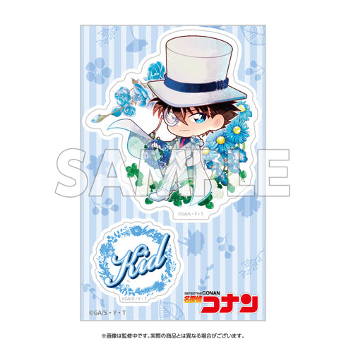 『名探偵コナン』クリアステッカー デフォルメ 花冠-flow in the wind-(キッド)