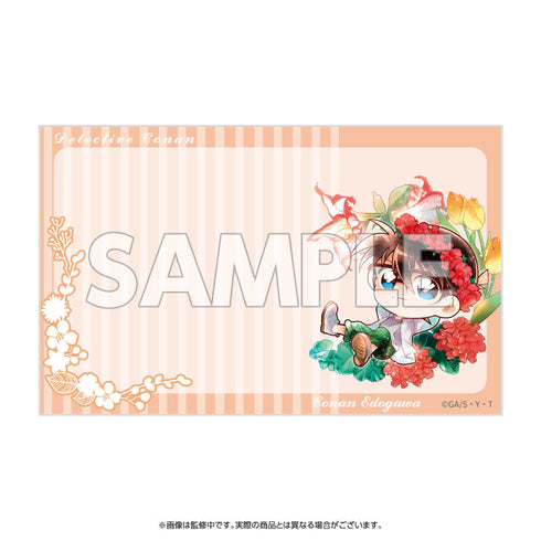 『名探偵コナン』ミニメッセージカードセット デフォルメ 花冠-flow in the wind-