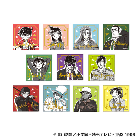 『名探偵コナン』謎ファイルコレクション2026 TD箔押しスクエア缶バッジ