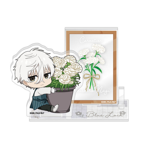 『ブルーロック』アクリルカードスタンド フラワーマルシェデフォルメ (凪 誠士郎)