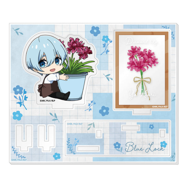 『ブルーロック』アクリルカードスタンド フラワーマルシェデフォルメ (氷織 羊)
