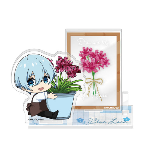 『ブルーロック』アクリルカードスタンド フラワーマルシェデフォルメ (氷織 羊)