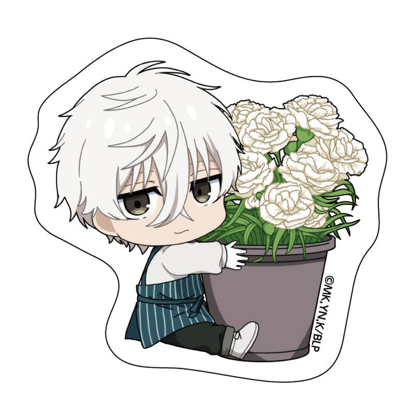 『ブルーロック』クリアステッカー フラワーマルシェデフォルメ (凪 誠士郎)
