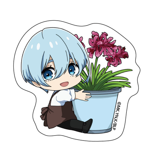 『ブルーロック』クリアステッカー フラワーマルシェデフォルメ (氷織 羊)