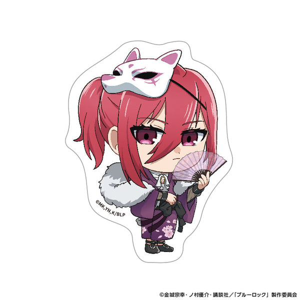 『ブルーロック』クリアステッカー 妖デフォルメ (千切 豹馬)