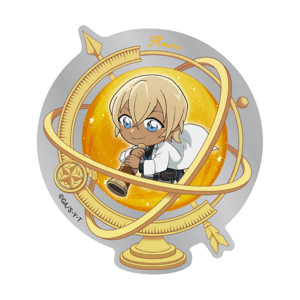 『名探偵コナン』プチエンボスステッカー 天文学者 デフォルメ (安室 透)