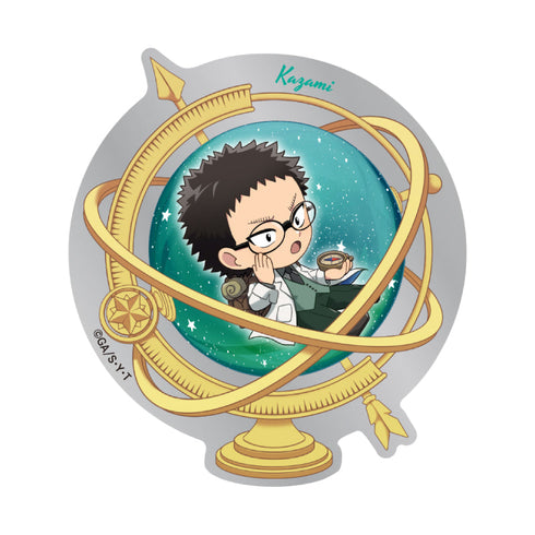 『名探偵コナン』プチエンボスステッカー 天文学者 デフォルメ (風見 裕也)