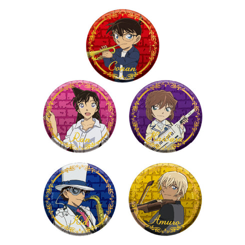 『名探偵コナン』トレーディング箔押し缶バッジ 音楽2025【BOX】