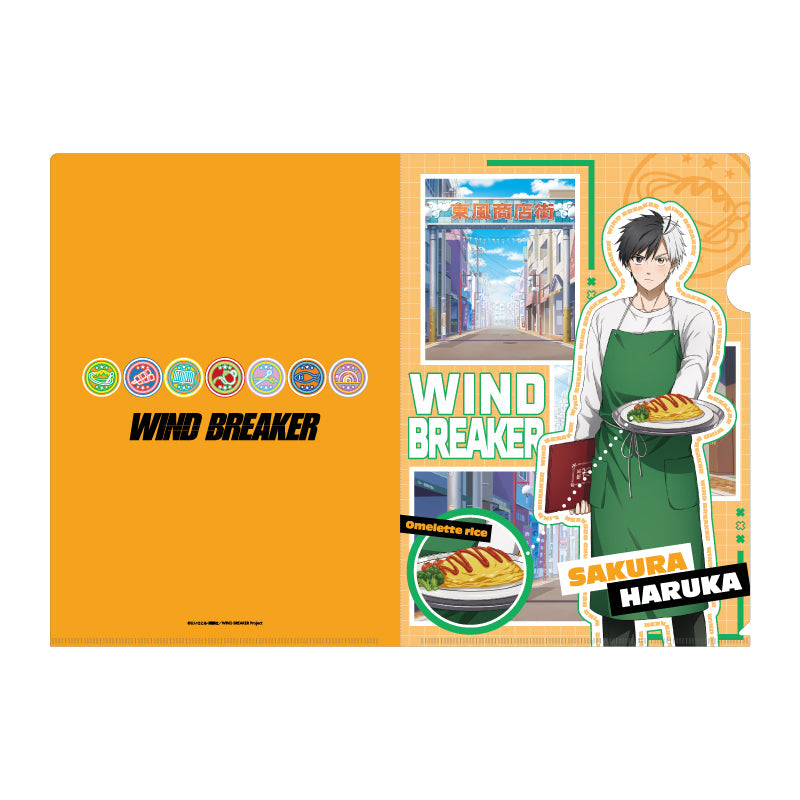 WINDBREAKER』WIND BREAKER クリアファイル 商店街のお手伝い (桜 遥