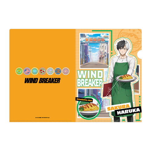 『WINDBREAKER』WIND BREAKER クリアファイル 商店街のお手伝い (桜 遥)