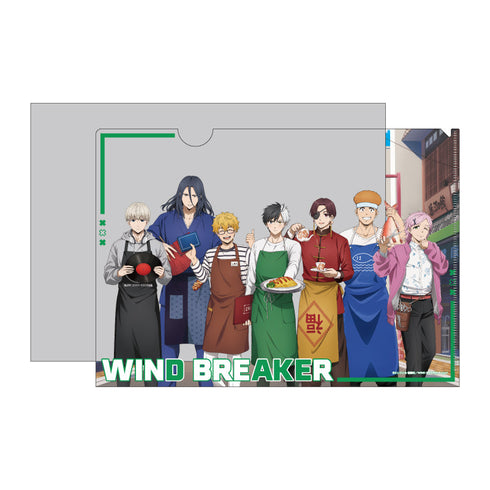 『WINDBREAKER』WIND BREAKER クリアファイル 商店街のお手伝い (集合)