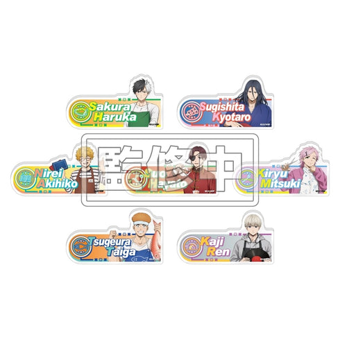 『WINDBREAKER』WIND BREAKER トレーディングアクリル名札バッジ 商店街のお手伝い【BOX】